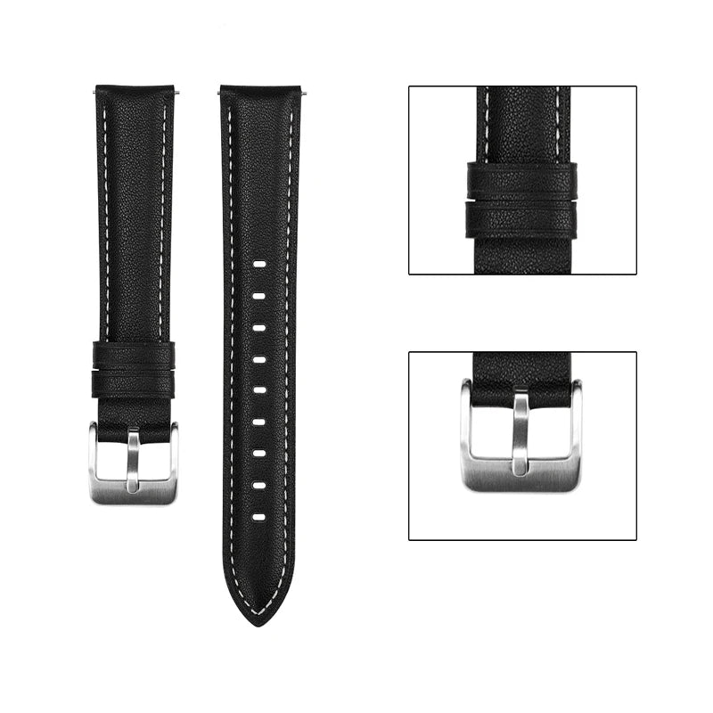 Simple Luxury Leather band For Apple Watch Ultra 3 2 49mm 46mm 40mm 44mm 42mm 41mm 45mm Series 11 10 9 8 7 SE 6 Apple Watch Band