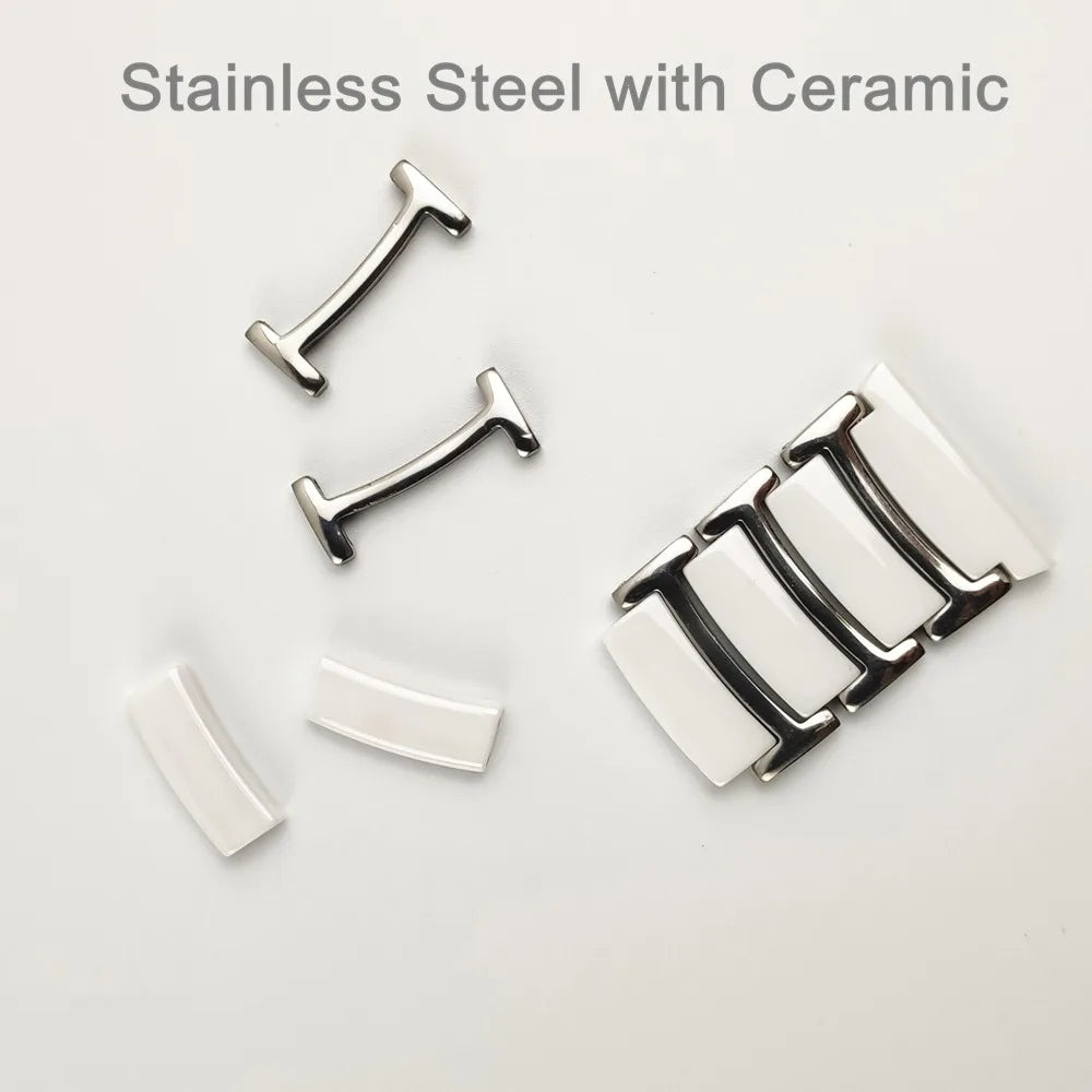 Ceramic band for Apple Watch band 11 10 9 8 7 46mm 42mm 45mm 41mm Ultra 49mm Sport watch band Apple Watch Series 6 5 4 SE 3 44mm 40mm