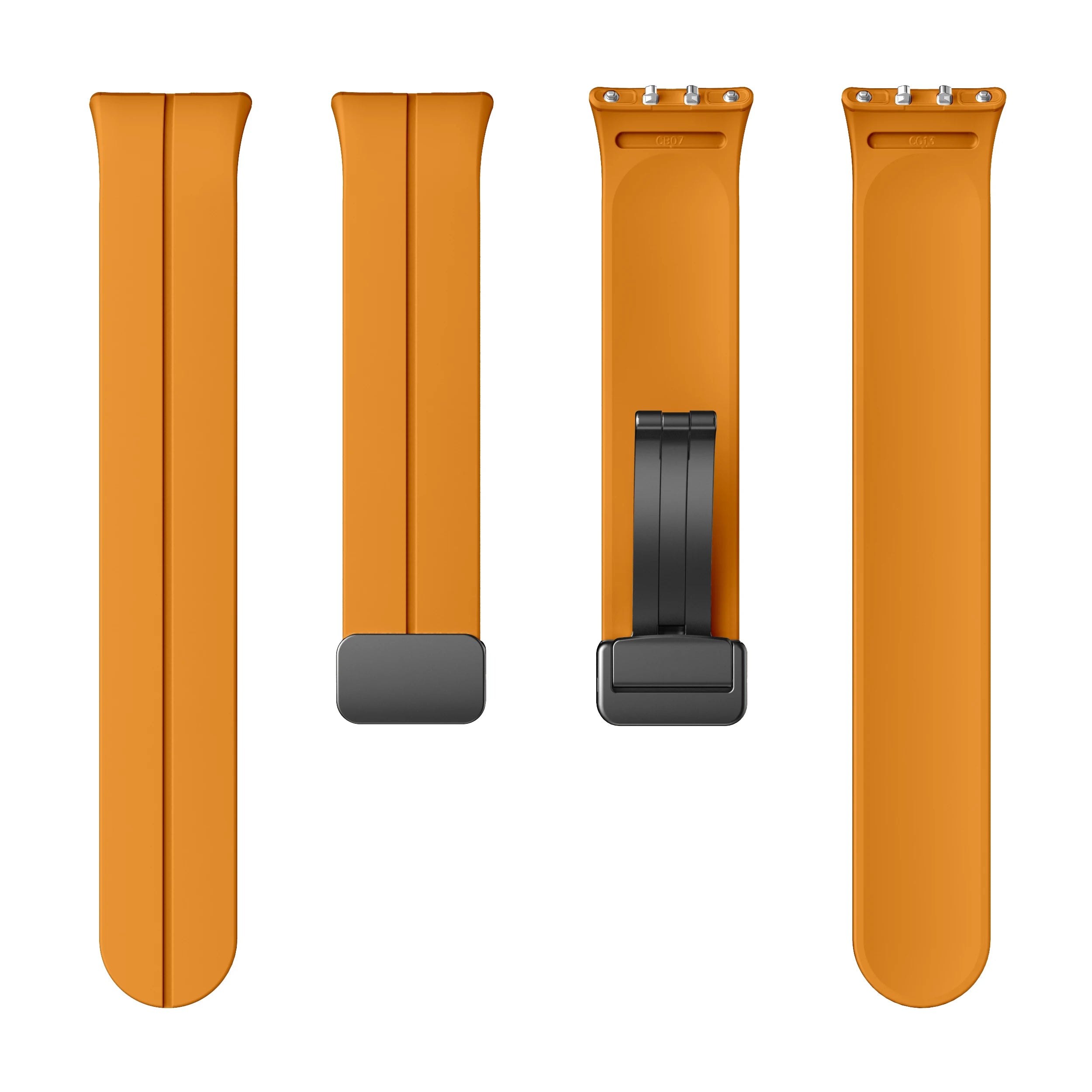 Sports Silicone Band For Samsung Galaxy Fit3 Fit 3 SM-R390 Magnetic D Buckle Strap Wristband Bracelet Replacement Accessories