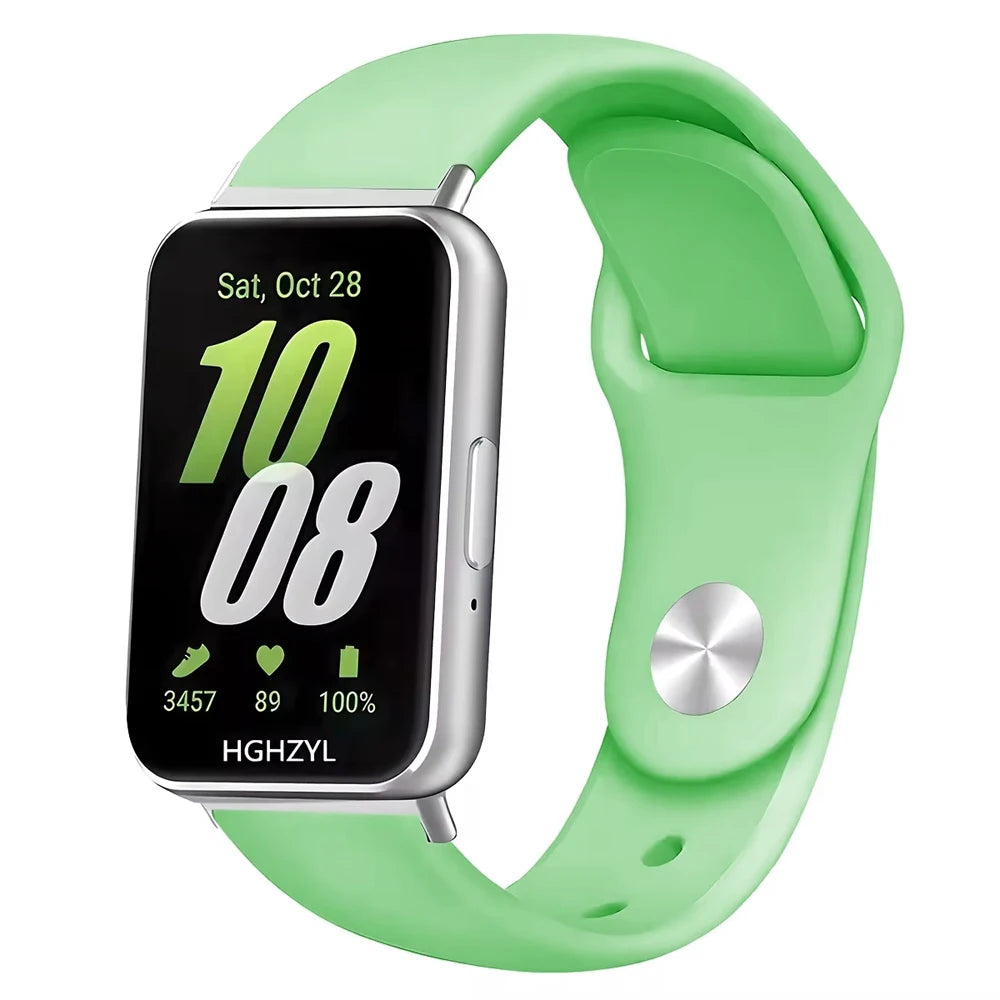 Sport Strap For Samsung Galaxy Fit 3 strap Bracelet Silicone Correa For Galaxy Fit 3 Band Accessories Replacement Watchband Belt