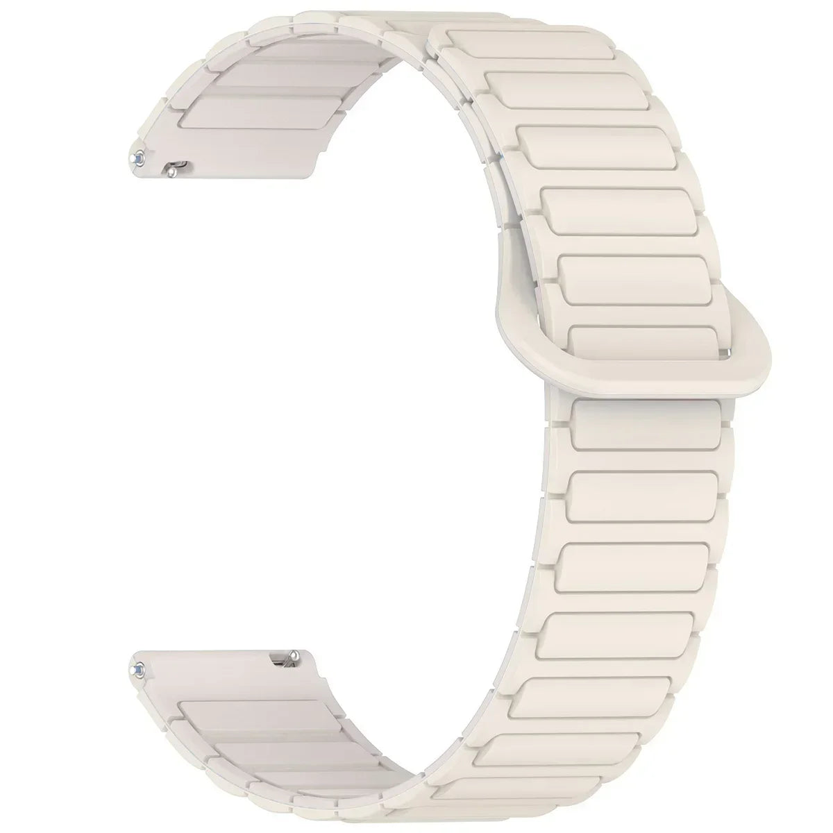 18mm 20mm 22mm Magnetic Loop Band for Samsung Galaxy Watch 7 6 5 4 44/40mm 6Classic Silicone Strap for Huawei Watch GT5 46mm