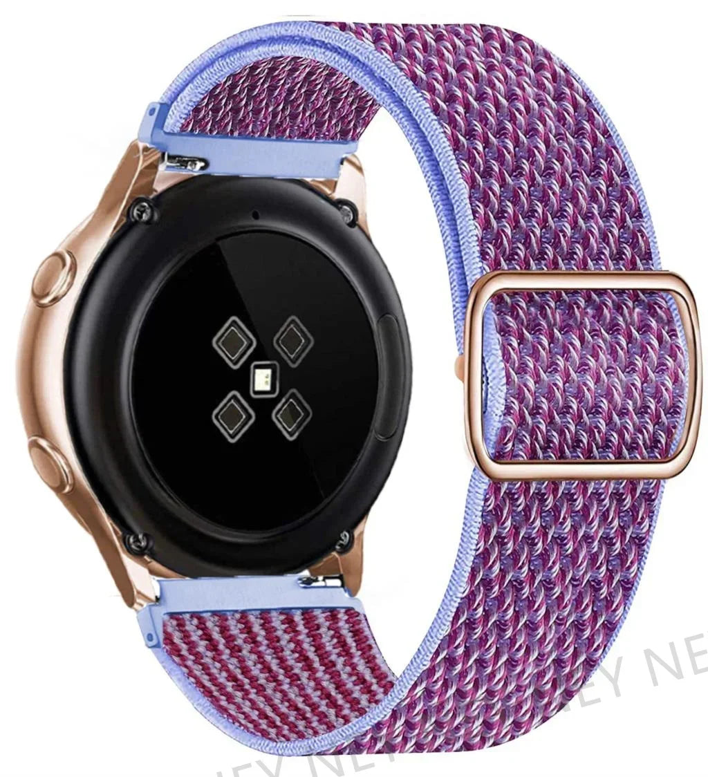 20mm 22mm strap For Samsung Galaxy watch 7 classic 46mm/6 Classic/Gear S3/4/5 pro 44mm 40mm Nylon Elastic Huawei GT 2/3 Pro band