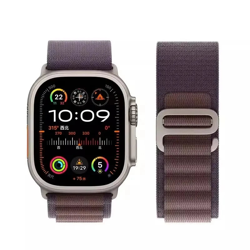 Alpine Loop band for Apple Watch Ultra 3 band 49mm 46mm 45mm 44mm 42mm 41mm 40mm Correa band Apple Watch Series 11 10 SE 9 8 7 6