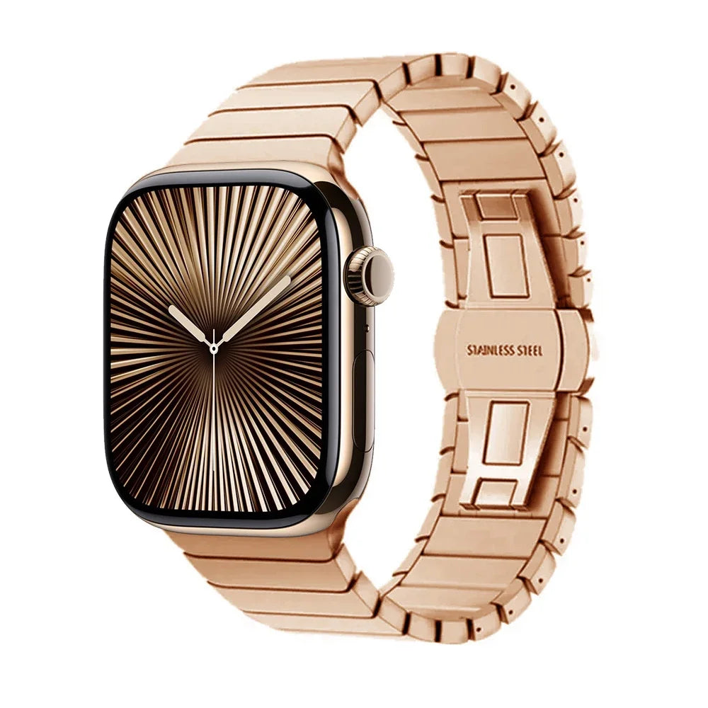 Metal band For Apple Watch 46mm band Stainless Steel watch band For Apple Watch Series 11 10 Ultra 49mm 42mm 44mm 45mm 40mm Business Correa