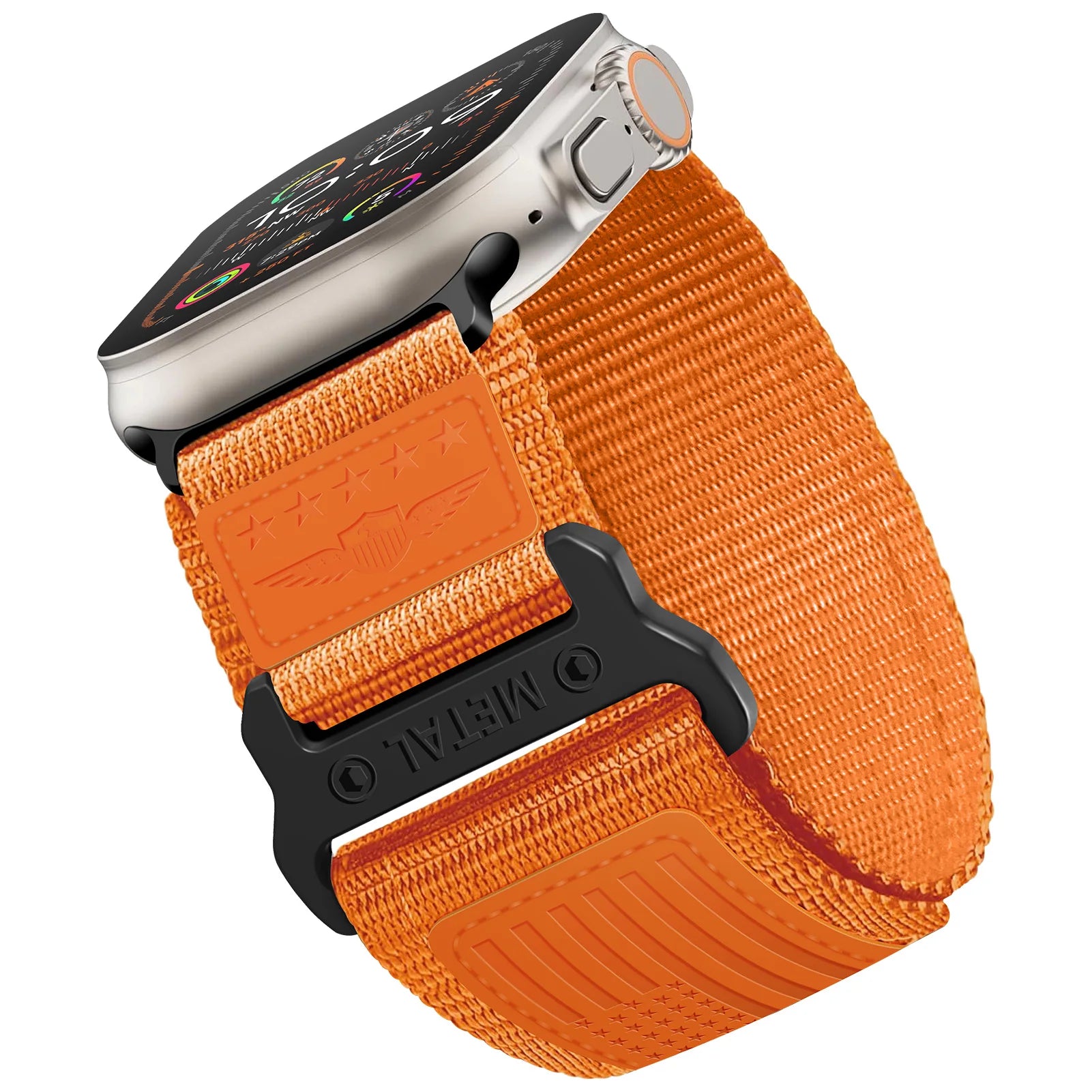 Sport band for Apple Watch Ultra 2 band 49mm 45mm 44mm 42mm accessories Leather Nylon band Correa Series 9 7 6 5 4 8 SE