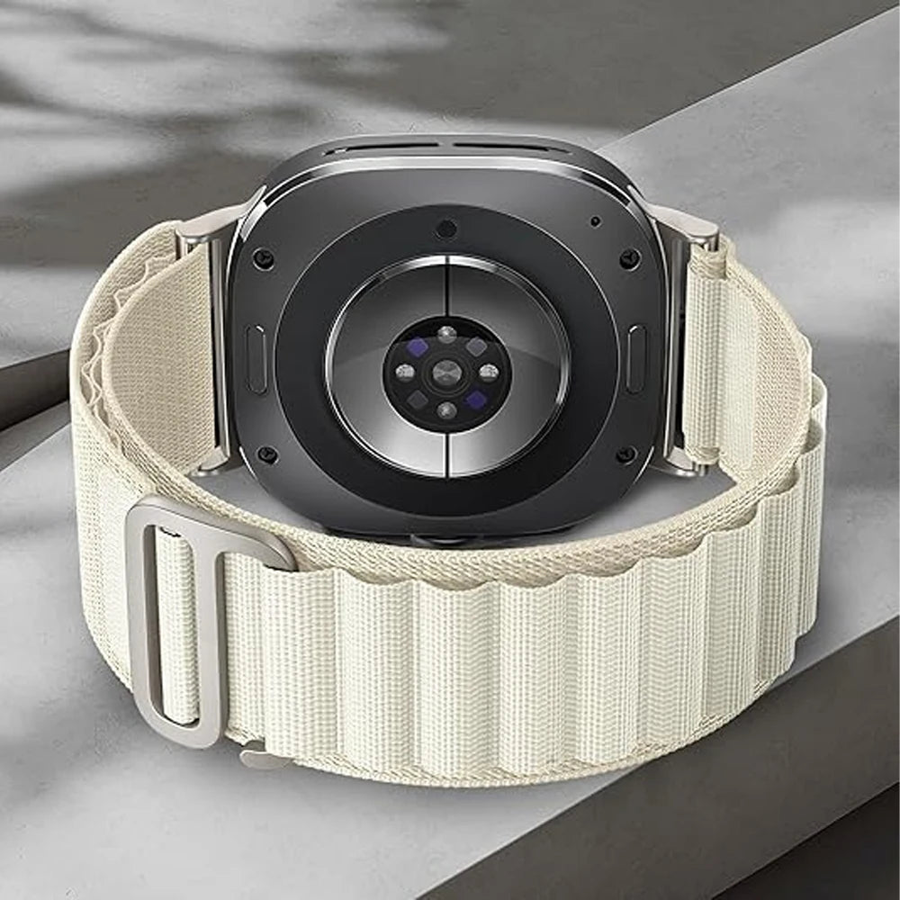 Alpine loop Strap For Samsung Galaxy Watch 8/8 classic/Ultra 47mm 44mm 40mm wristband Sport Bracelet correa Galaxy watch 8 Band