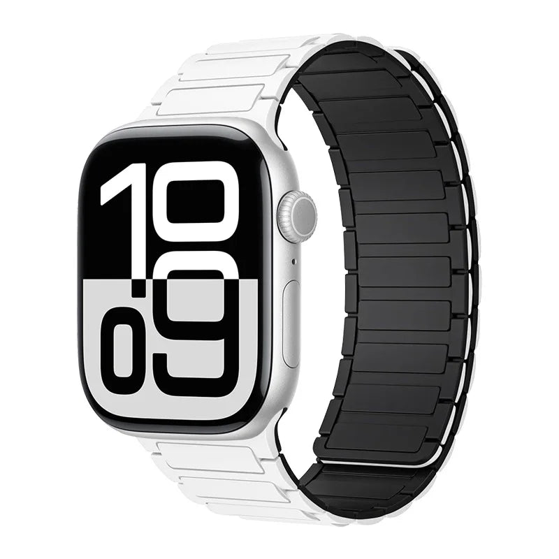 Magnetic Silicone band for Apple Watch Ultra 3 2 49mm 46mm 42mm 45mm 44mm 40mm 41mm band Apple Watch Series 11 10 9 8 7 6 SE band
