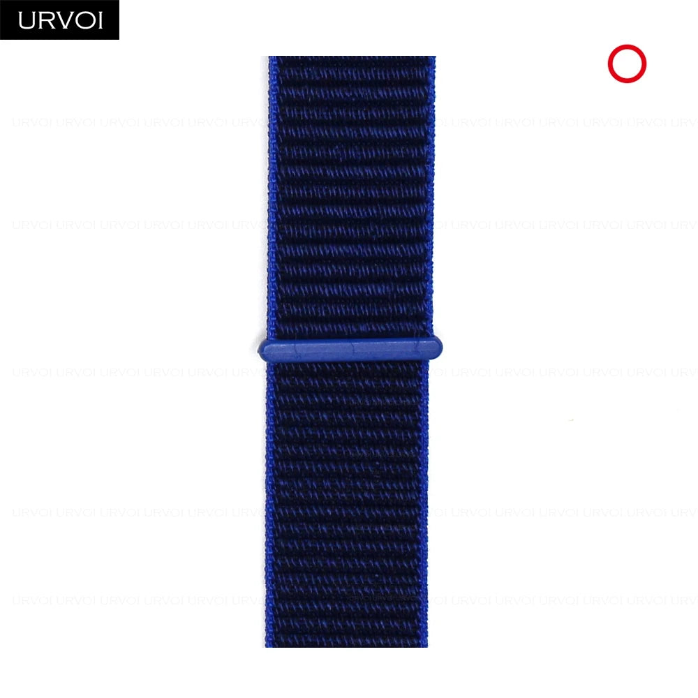 URVOI Sport Loop for Apple Watch Ultra 3 2 Series 11 10 9 8 SE3 Nylon loop for Apple Watch sport band 42mm 46mm breathabe hook fastener