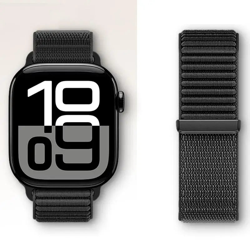 Nylon band for Apple Watch band Ultra 49mm sport band for Apple Watch Series 11 10 9 8 SE 3 46mm 42mm 45mm 41mm 44mm 40mm 38mm