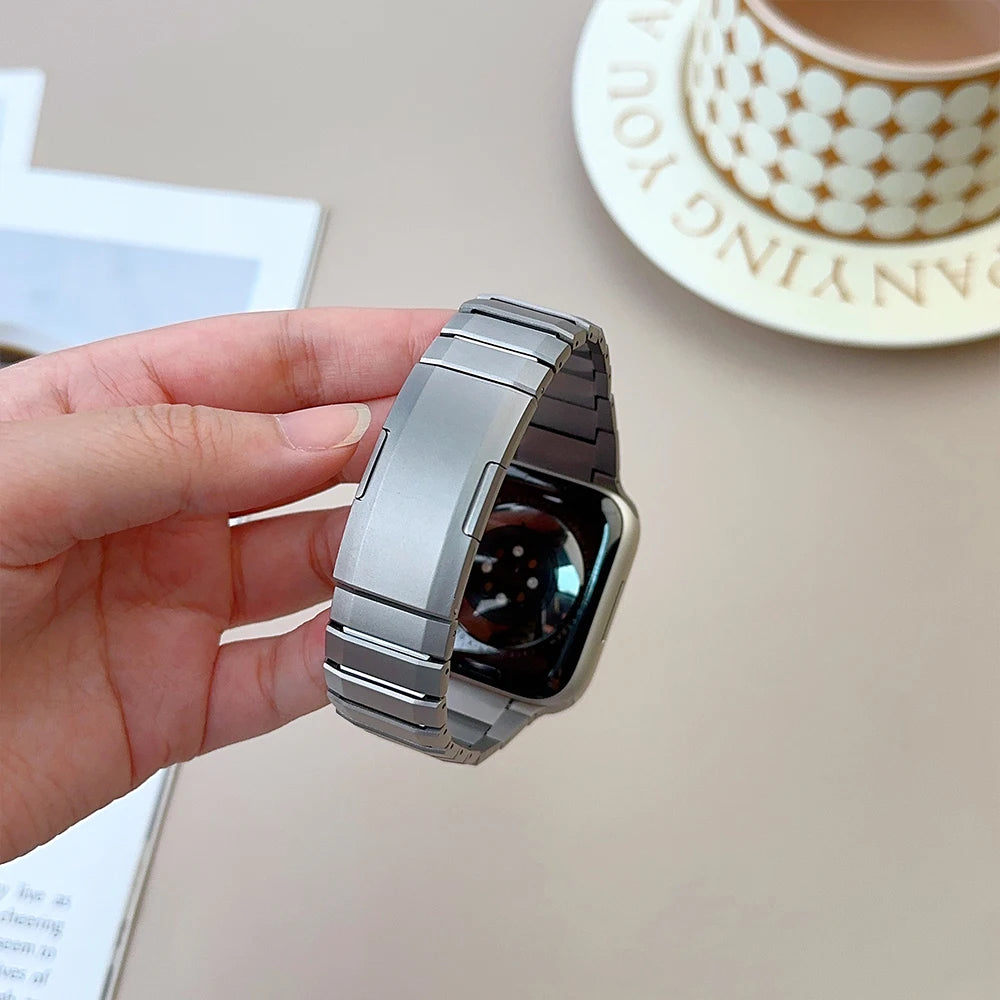 Quick Fit metal watch band for Apple Watch Ultra 2 1 49mm 10 46mm Stainless Steel band for Series 9 8 7 6 5 4 45mm 44mm band