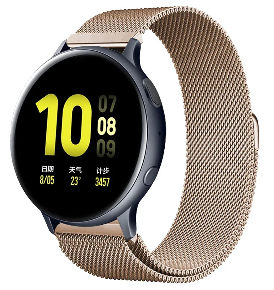 Strap for Samsung Galaxy watch Active 2/4/5/5Pro 44mm/40mm Magnetic loop 20mm 22mm Bracelet Galaxy Watch 6 4 classic 46mm 42mm