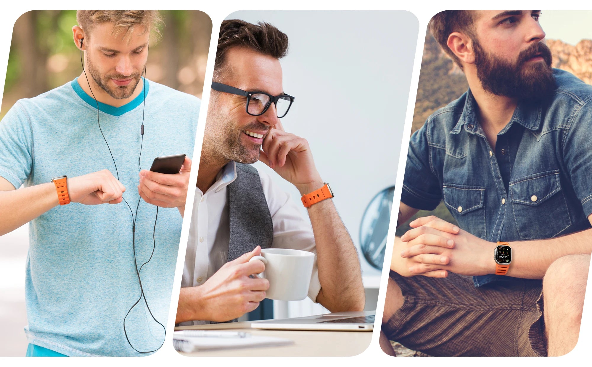 Silicone band for Apple Watch Ultra 2 3 band 49mm 45mm 44mm 42mm 46mm accessories correa band Apple Watch 11 10 9 8 7 6 SE 5 4