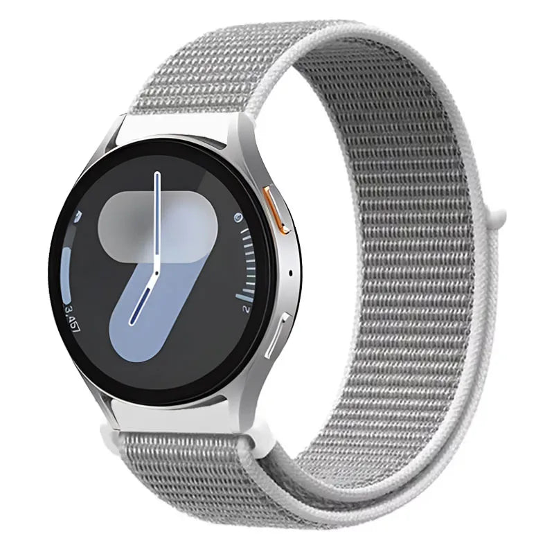 20mm 22mm Nylon Strap for Samsung Galaxy Watch 7/6/5/4 Huawei Watch 5/GT5/4/3 Pro 46mm Breathable Band for Garmin 970 965 955 55