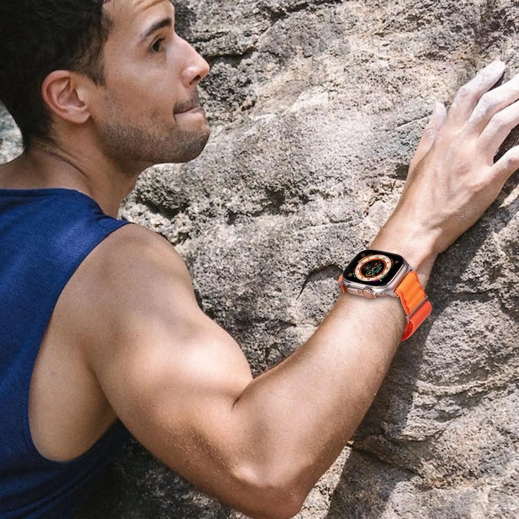 Alpine Loop band For Apple Watch Ultra band 49mm 46mm 45mm 44mm 41mm C Clasp Nylon Wristband For Apple Watch Series 10 42mm 9 8 7 6 5