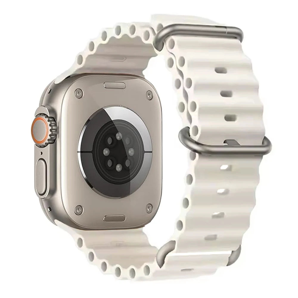 Ocean band for Apple Watch Ultra 3 2 49mm 46mm 45mm 44mm 42mm 40mm 41mm band correa Apple Watch Series 11 10 9 7 8 5 6 SE Sport band