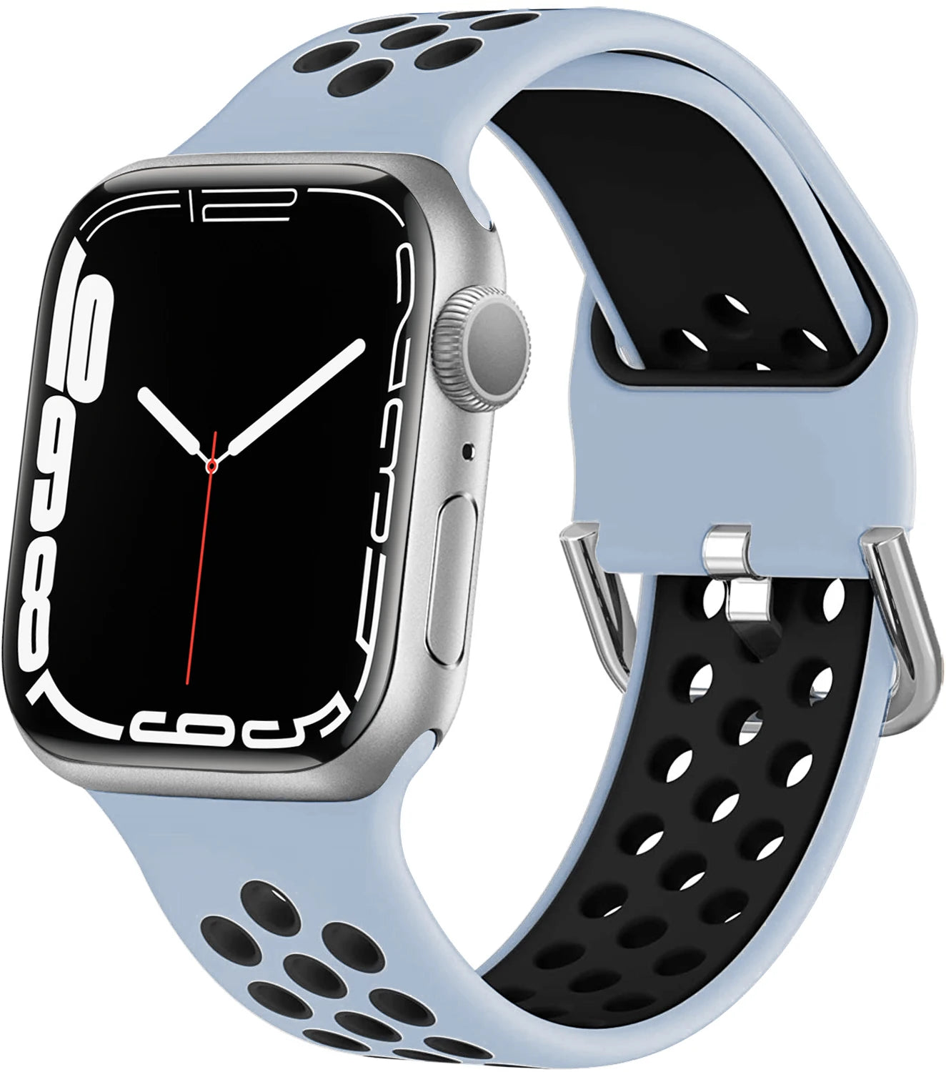 Silicone band For Apple Watch band 44mm 40mm 45mm 49mm 41mm 38mm 42mm 44mm band Apple Watch Ultra 2 Series 7 3 4 5 6 SE 8 Bands