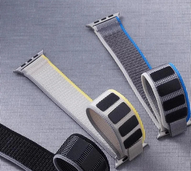 Trail Loop band for Apple Watch Ultra 3 2 1 49mm band 46mm 44mm 40mm 41mm 42mm 45mm Nylon band for Apple Watch Series 11 10 SE 3