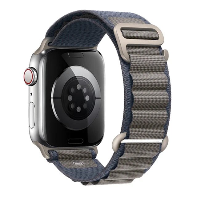 bands for Apple Watch Ultra 3 band 49mm 45mm 46mm 42mm 44mm 41mm 40mm Nylon Alpine band correa Apple Watch Series 11 10 9 8 7 6 SE