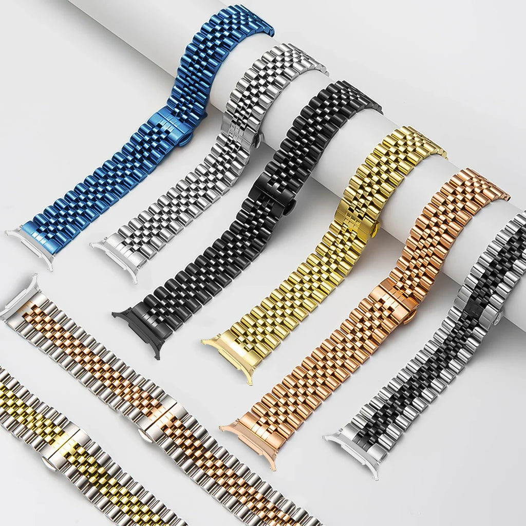 Five Baht Metal Band for Samsung Galaxy Watch Ultra 47mm Comfortable Bracelet For Galaxy Watch Watch 8/Classic 46/44/40mm Correa