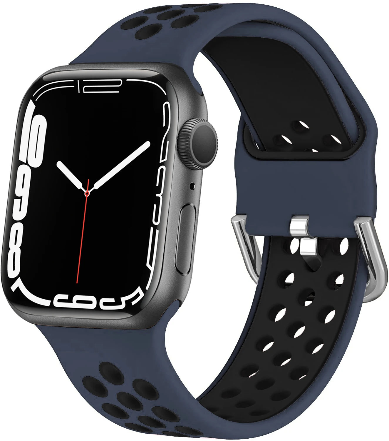 Silicone band For Apple Watch band 44mm 40mm 45mm 49mm 41mm 38mm 42mm 44mm band Apple Watch Ultra 2 Series 7 3 4 5 6 SE 8 Bands