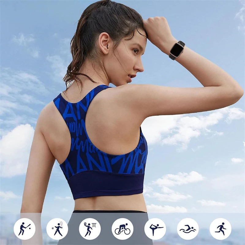 Original Sport band for Apple Watch band Ultra 2 49mm 45mm 44mm 42mm 38mm Colored Particles Rubber band for Apple Watch 9 8 7 6 5 SE