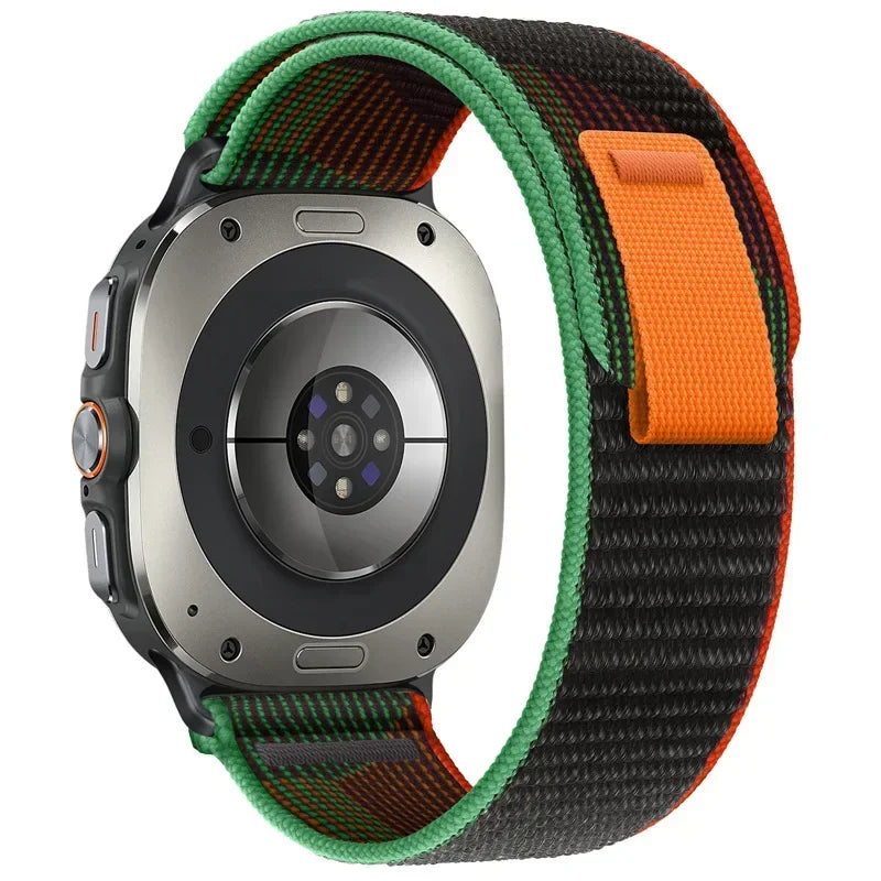 Trail Loop Strap for Samsung Galaxy Watch 7 Ultra 47mm No Gaps Band Nylon Bracelet Wristband for Samsung Watch Ultra 47mm Belt