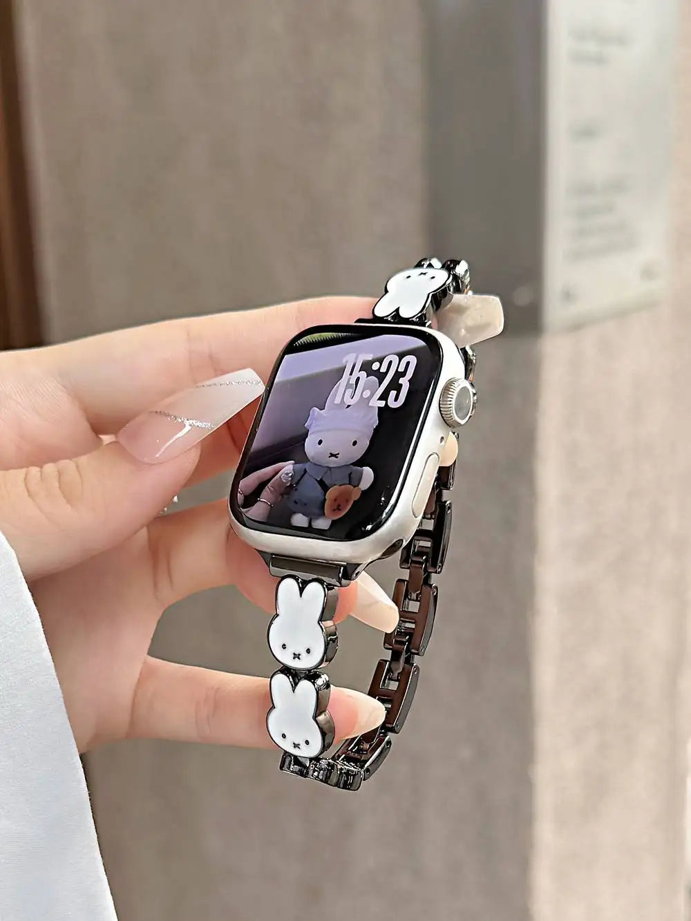 Nice band For Apple Watch band link women Series 11 8 7 6 10 9 40mm 41mm 38mm 42mm 44mm 45mm 46mm band