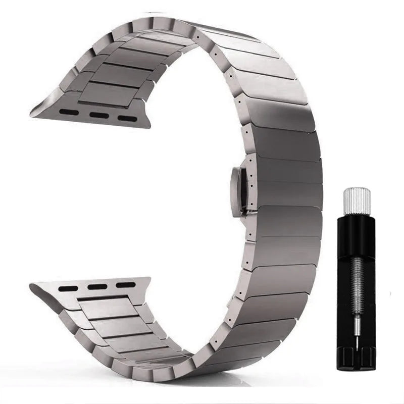 Stainless Steel metal band For Apple Watch Series 11 10 46mm 42mm Ultra 3 band 49mm 45mm 40mm 44mm 38mm 41mm for Apple Watch 10 9 8 7 SE 6 5