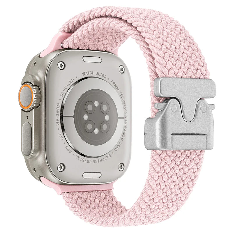 Parachute Braided band For Apple Watch Ultra 3 2 band 49mm 46mm 45mm 42mm 44mm 41mm Nylon band Apple Watch 11 10 9 8 7 6 SE Belt