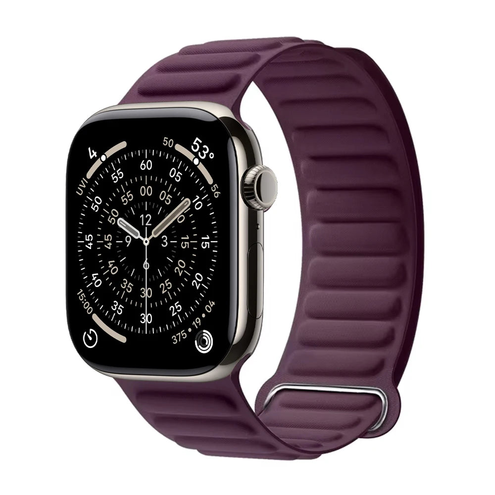 FineWoven band for Apple Watch 11 band 46mm 42mm 49mm 40mm 45mm 41mm 44mm Magnetic Link band Apple Watch Series 10 9 8 6 7 SE Ultra 3