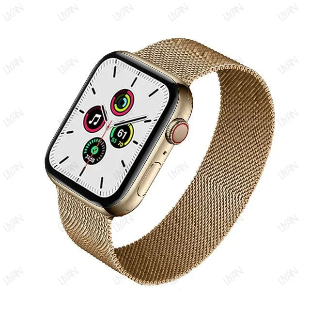 Milanese Loop for Apple Watch band 44mm 45mm 40mm 41mm 46mm 42mm pride band Apple Watch Series 9 8 7 6 SE 5 4 10 Ultra 2 49mm band