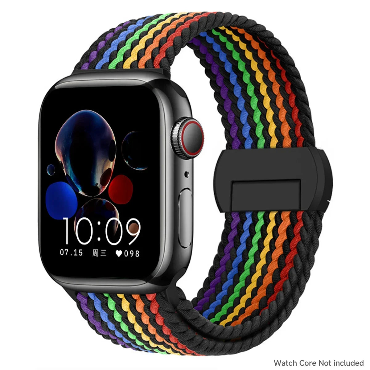 Braided band For Apple Watch band 44mm 40mm 45mm 49mm 41mm 38mm buckle band Apple Watch Series SE 10 9 8 7 6 Ultra 2 Magnetic Band