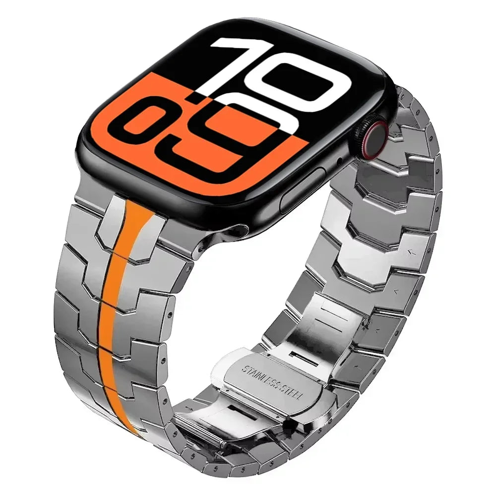 Stainless Steel band for Apple Watch Ultra 2 49mm 46mm 44mm 45mm band metal band for Apple Watch Series 10 9 8 7 6 SE Wristband