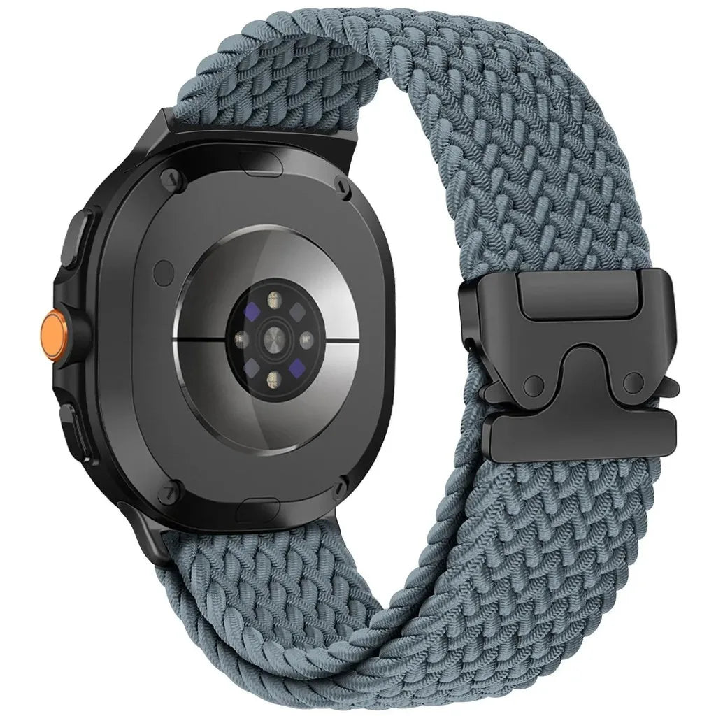 Parachute Buckle Elastic Nylon Strap for Samsung Galaxy Watch 8 40/44mm Luxury Band for Galaxy 8 Classic 46mm Sport Bracelet