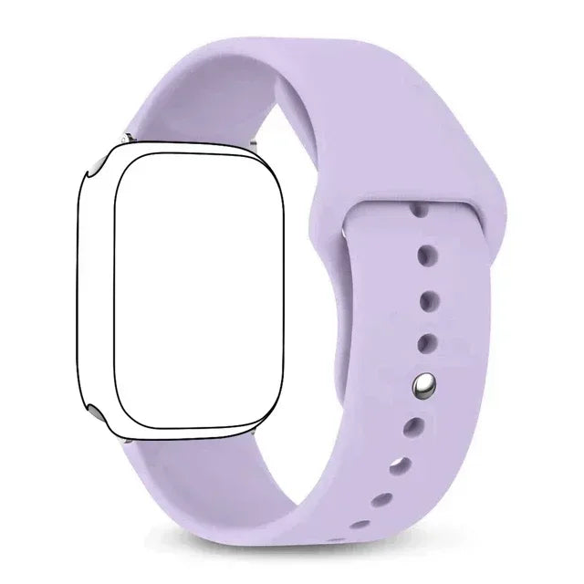 Silicone band For Apple Watch band 46mm 42mm 45mm 44mm 49mm 41mm 40mm 38mm band Apple Watch Series 10 9 8 Ultra 7 SE 3 4 6 Band