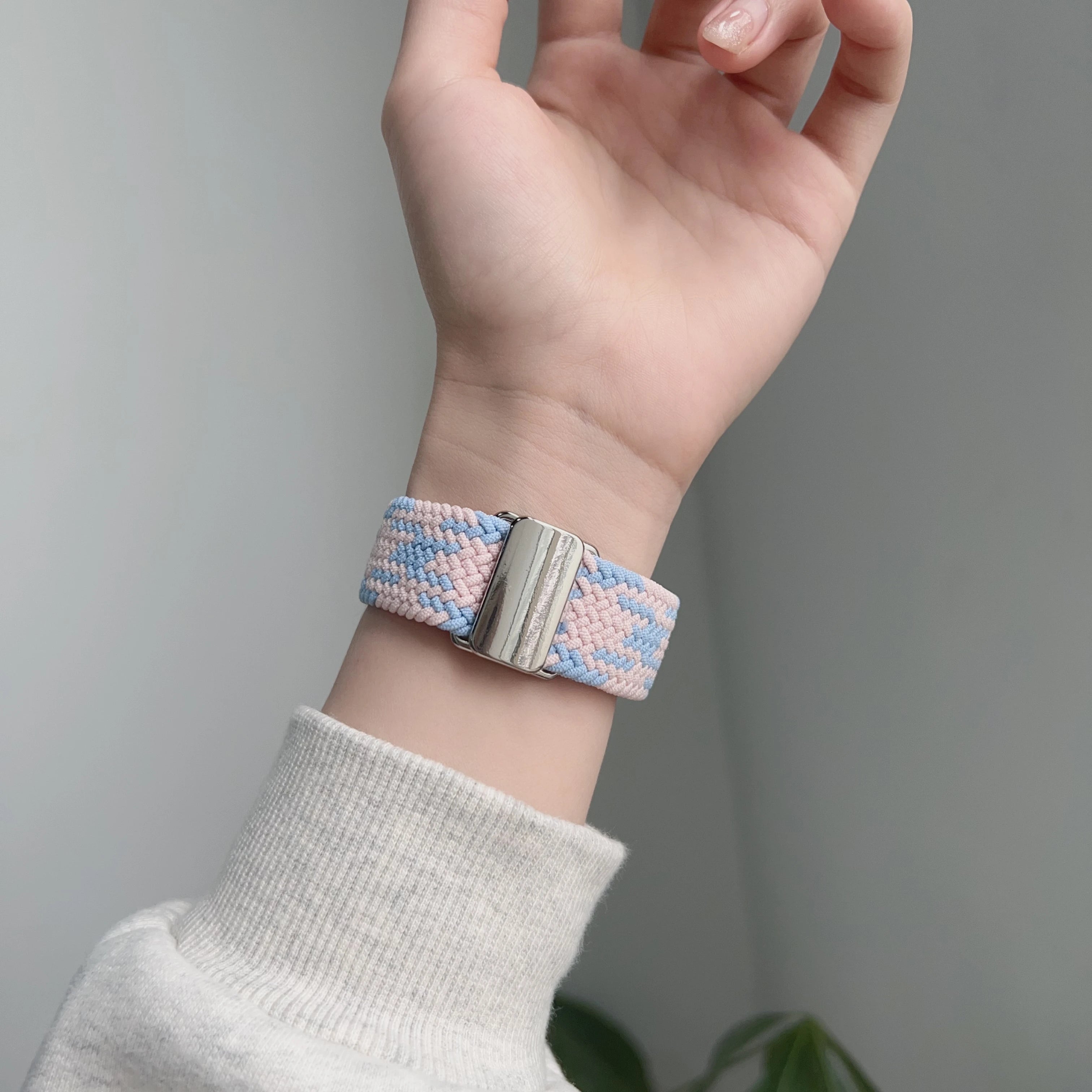 Band For Samsung Galaxy Watch 7 FE 5 Pro 4 6 classic 44mm 40mm Nylon Braided sport bracelet correa Galaxy Watch 7 Strap