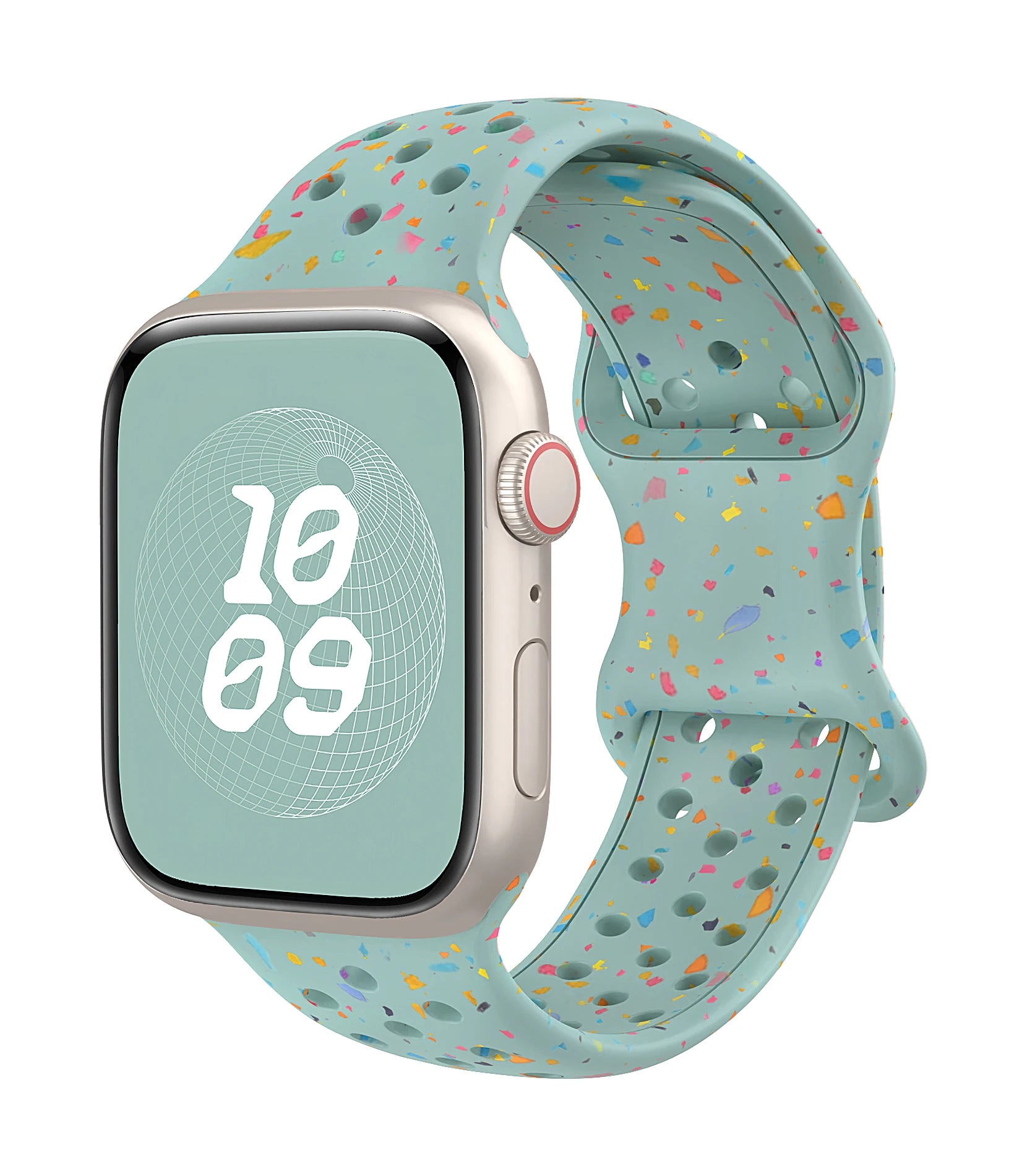 Silicone band for Apple Watch band 40mm 41mm 45mm 44mm 46mm 49mm 42mm Breathable band Apple Watch Series 11 10 9 8 SE 3 Ultra 2