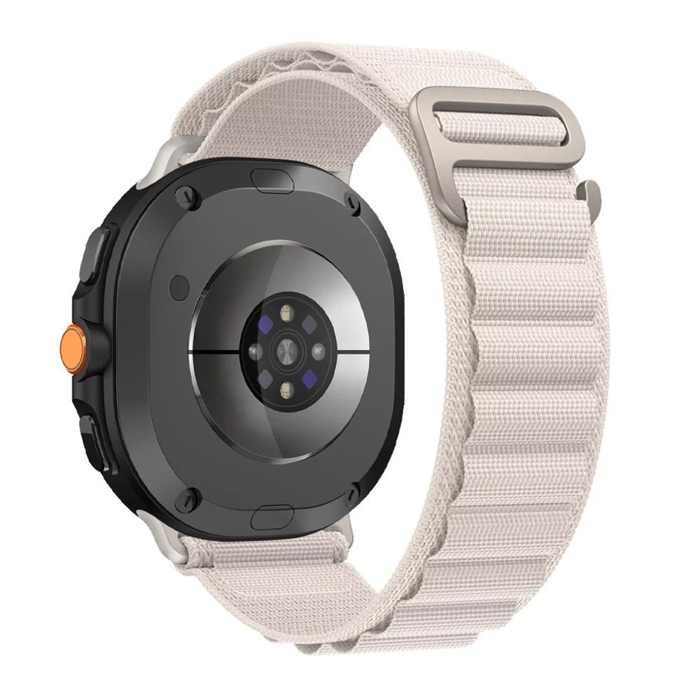 Alpine loop Strap For Samsung Galaxy Watch 8/8 classic/Ultra 47mm 44mm 40mm wristband Sport Bracelet correa Galaxy watch 8 Band