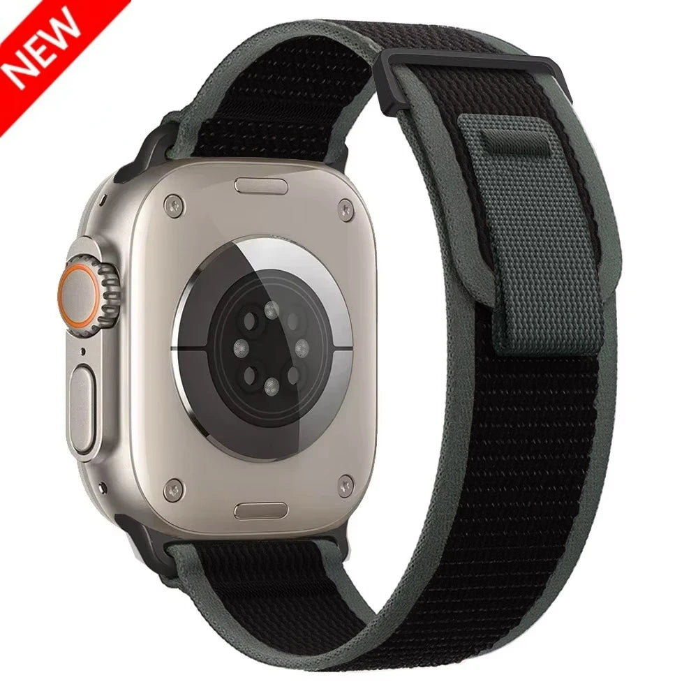 Trail Loop band for Apple Watch band Ultra 49mm 11 10 46mm 42mm 9 8 7 45mm 41mm Nylon Wristband Apple Watch Series 6 5 4 SE3 44mm 40mm