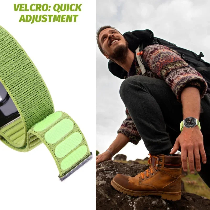 Comfortable Nylon Strap For Samsung Galaxy Watch 8 Classic 46mm Replacement Bracelet Wristband Samsung Watch 8 44mm 40mm Correa