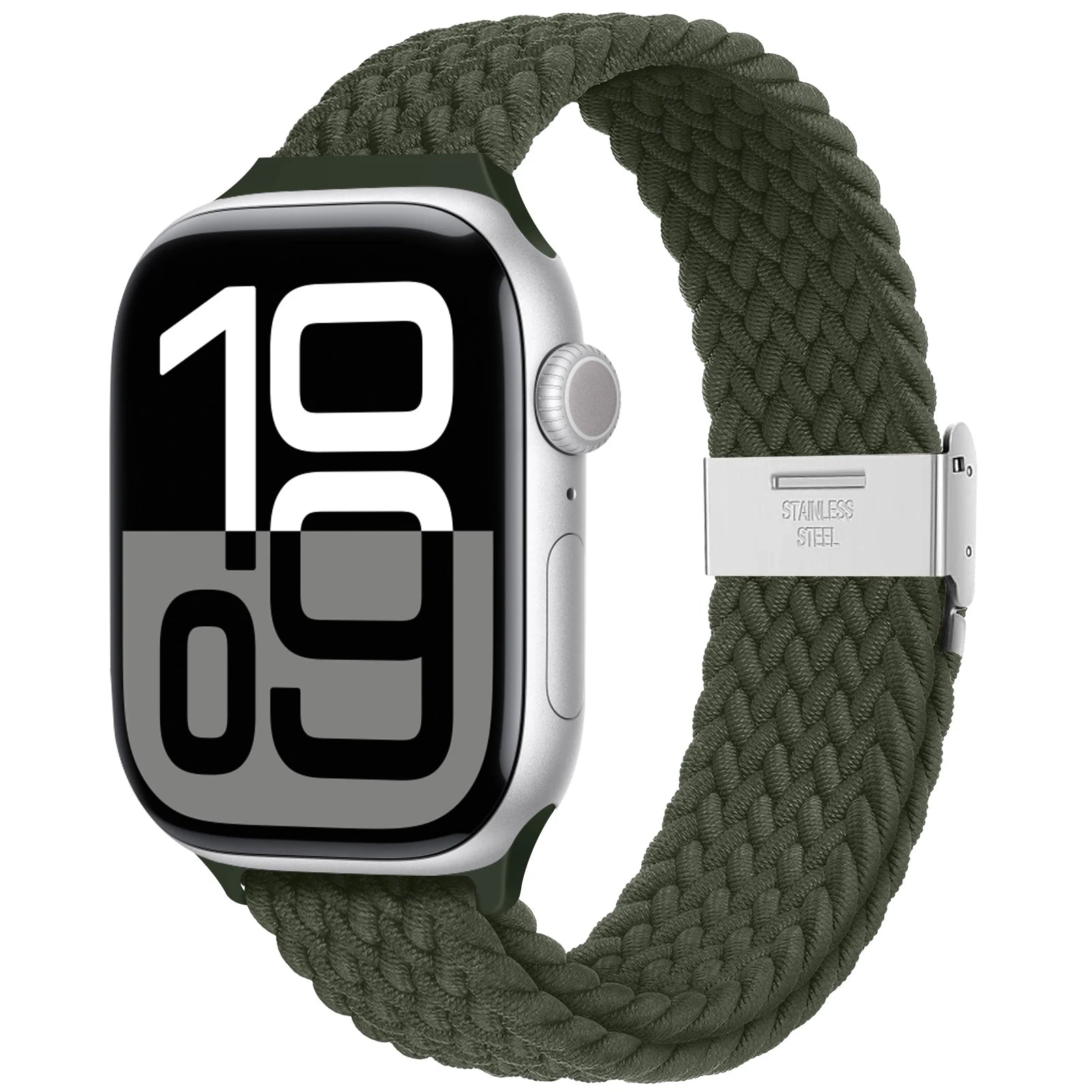 Slim Braided Solo Loop band For Apple Watch band 45mm 41mm 44mm 40mm 46mm 42mm 49mm band Apple Watch Series Ultra 2 10 9 SE 8 7