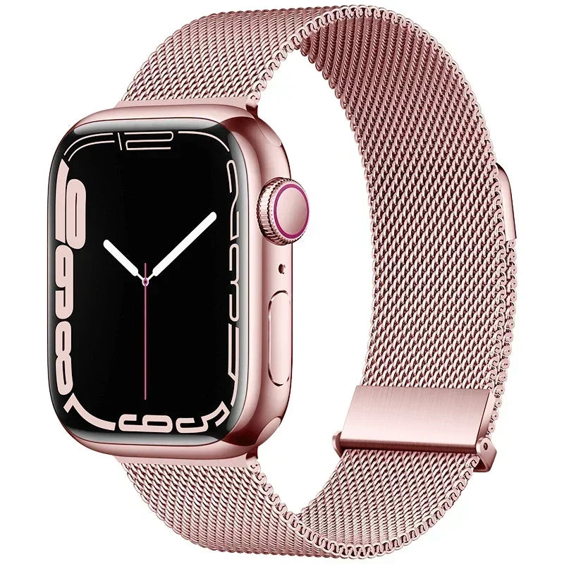 band For Apple Watch band 44mm 40mm 45mm 41mm 49mm 42mm 38mm correa milanese loop band Apple Watch Series 3 6 SE Ultra 2 7 8 9