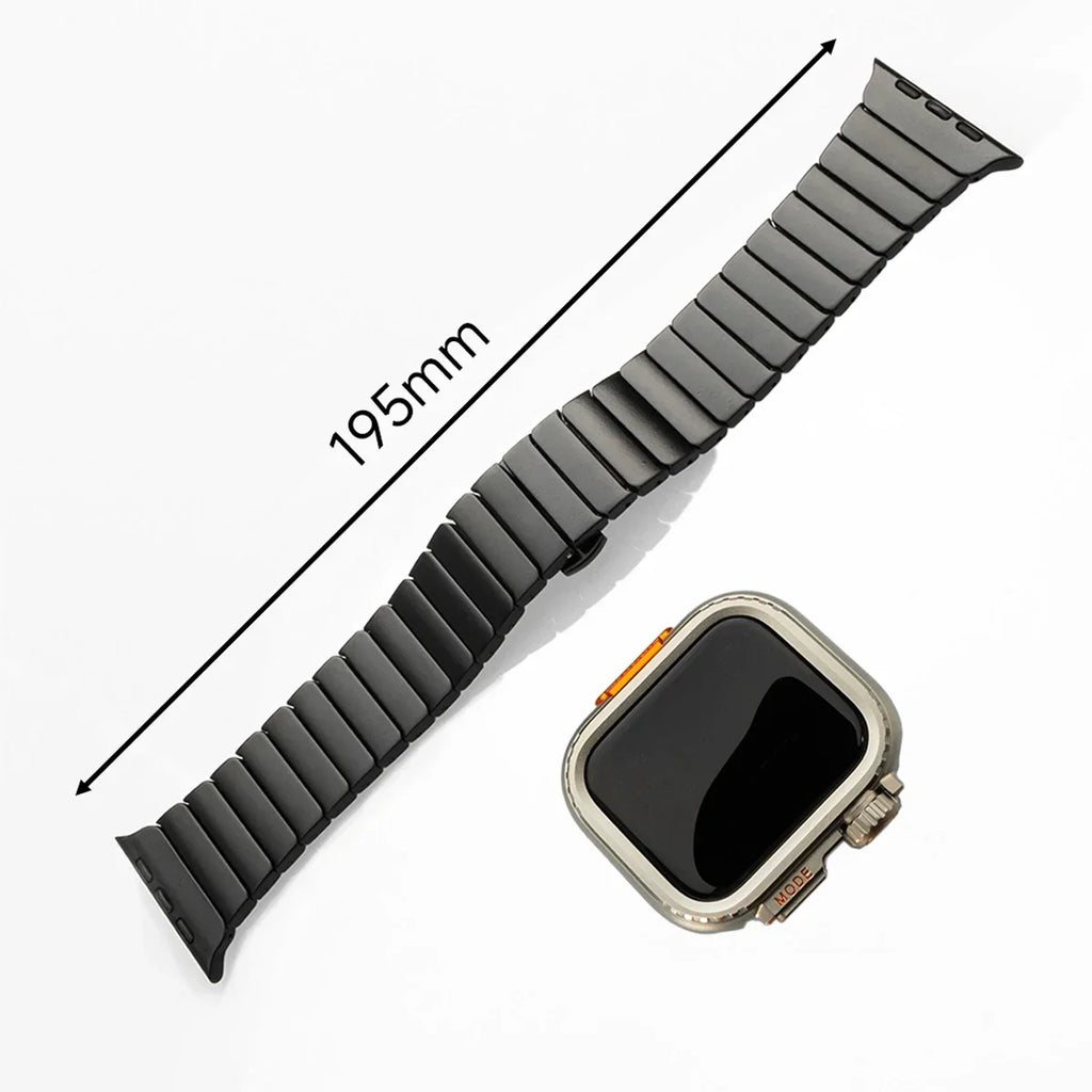 Case+band for Apple Watch band 10 42mm 46mm Ultra 2 49mm 9 8 7 6 SE 5 Steel metal Protective Shell Upgrade Apple Watch 49mm 45mm 44mm