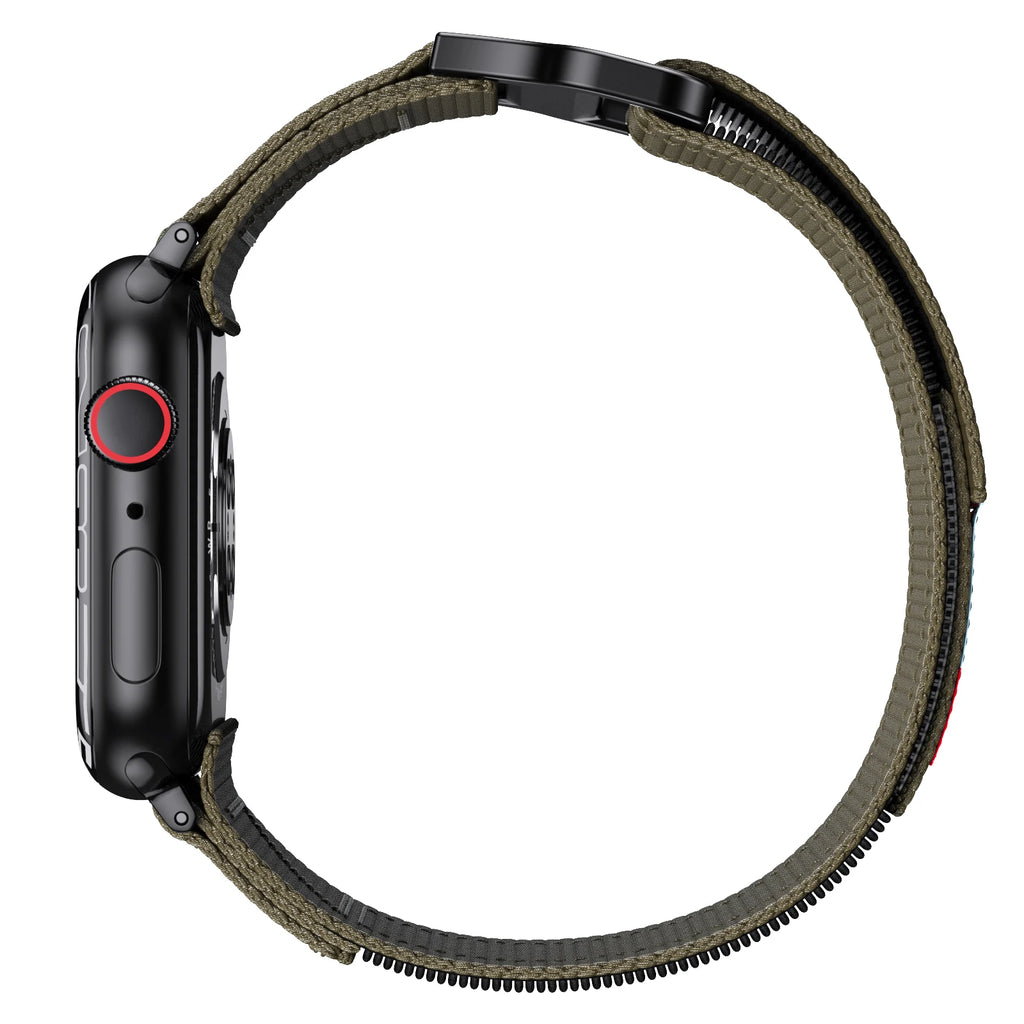 Nylon band Loop for Apple Watch Ultra 49mm Canvas sport band for Apple Watch Series 8 7 45mm 42mm 44mm 6 SE 5 4 41mm 38mm 40mm band
