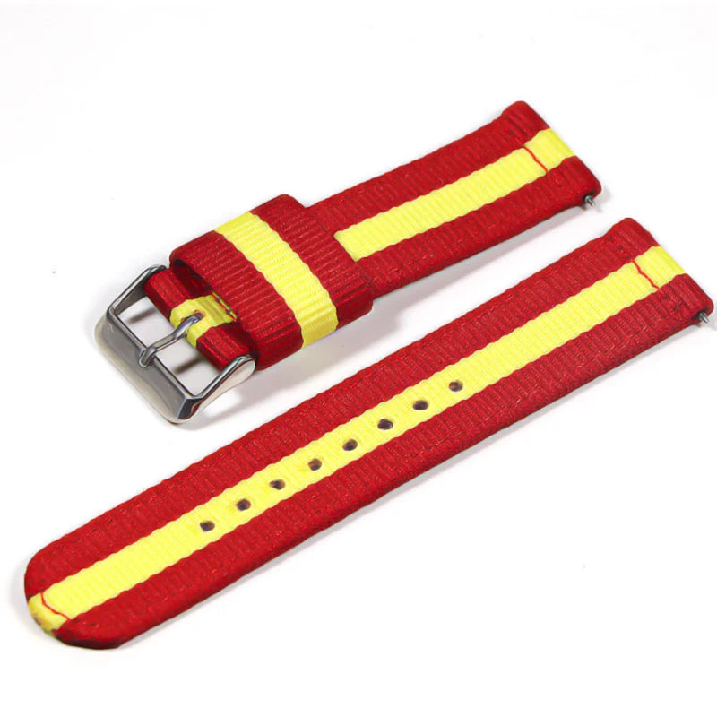 22mm Nylon watch strap For Samsung Galaxy watch 46mm 42mm Active2 Active1 Gear S3 frontier Sports nylon bang