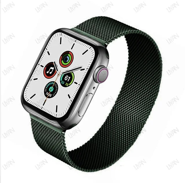 Milanese Loop for Apple Watch band 44mm 45mm 40mm 41mm 46mm 42mm pride band Apple Watch Series 9 8 7 6 SE 5 4 10 Ultra 2 49mm band