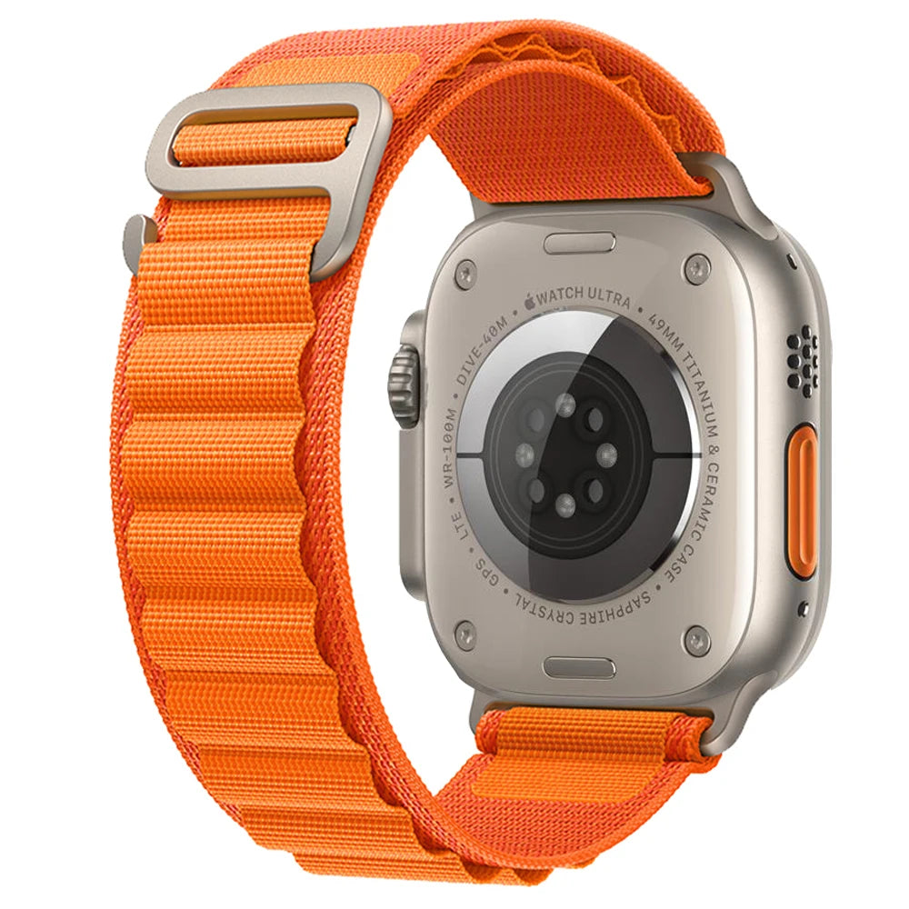 Alpine loop band for Apple Watch Ultra 2 band 49mm 44mm 40mm 41mm 45mm 42mm 46mm correa band Apple Watch Series 7 SE 3 8 9 10 11