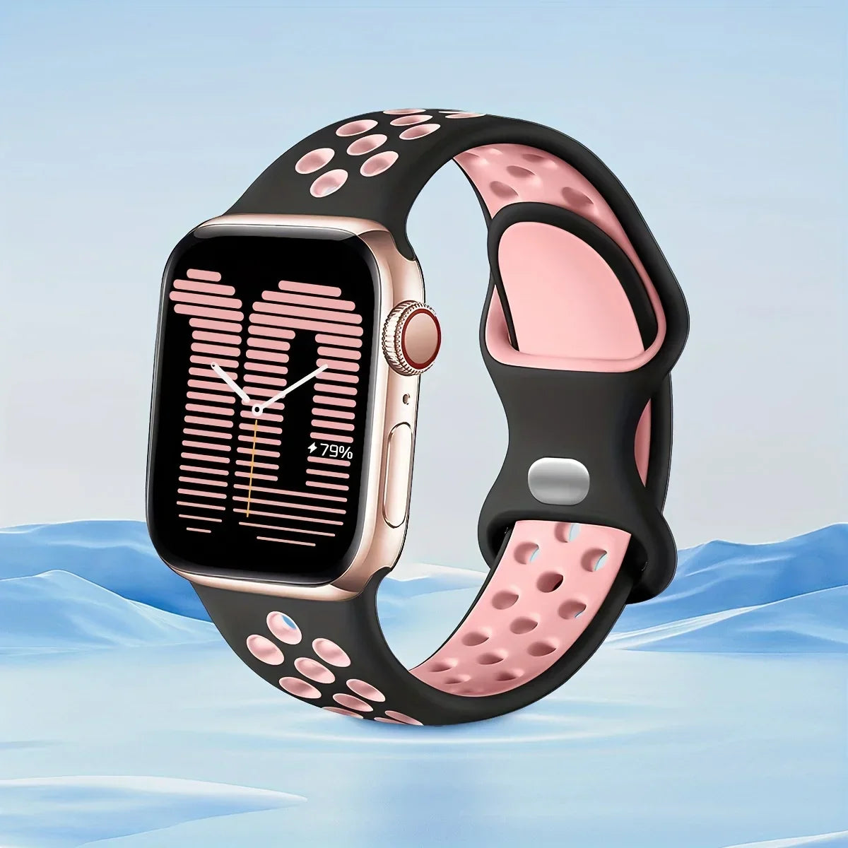 Sport Silicone band For Apple Watch band 45mm 44mm Ultra 2 49mm 40mm 41mm 38mm 42mm 46mm Pride band Series 10 9 8 SE 7 6 Band