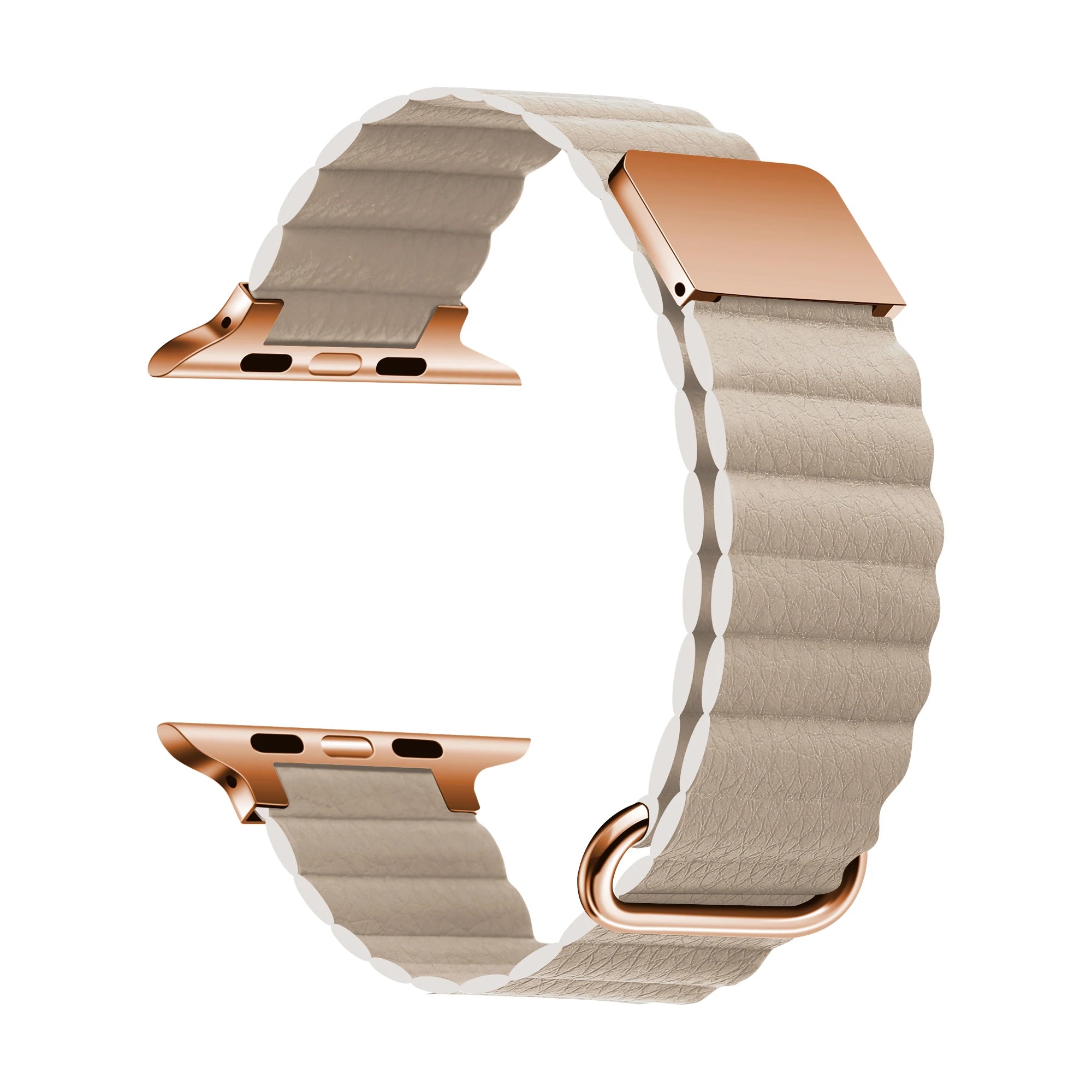 Leather Loop for Apple Watch Ultra band 49mm 44mm 40mm 41mm 45mm 42mm 38mm Magnetic band for Apple Watch Series 8 7 SE 6 5 4 3 2 1