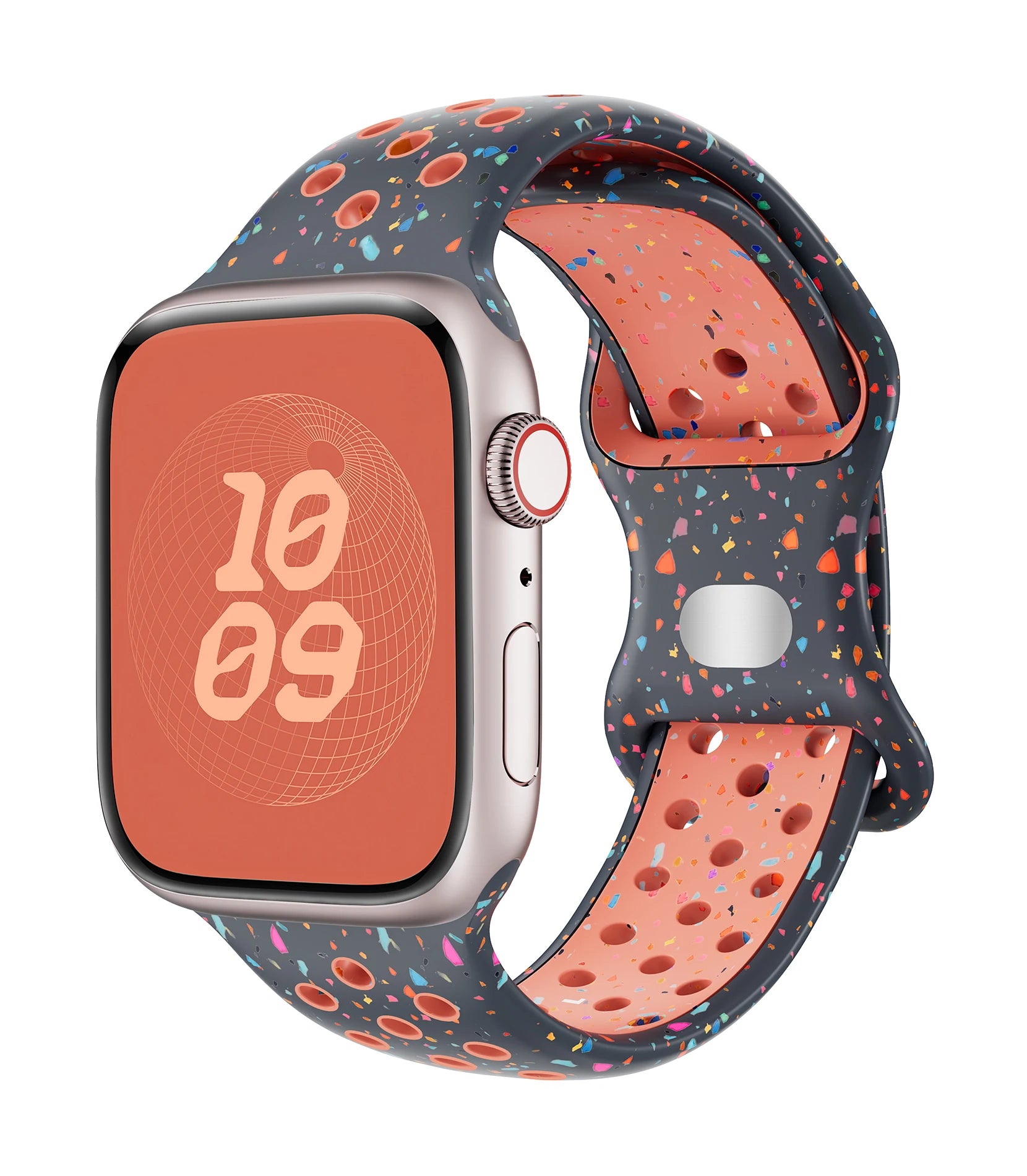 Silicone band for Apple Watch band 40mm 41mm 45mm 44mm 46mm 49mm 42mm Breathable band Apple Watch Series 11 10 9 8 SE 3 Ultra 2